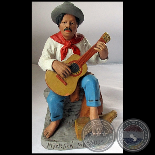  MBARACÁ MBOPUJÁ - Escultura Miniatura de Serafín Marsal